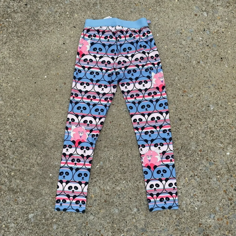Disney Turning Red Girls leggings size 9/10